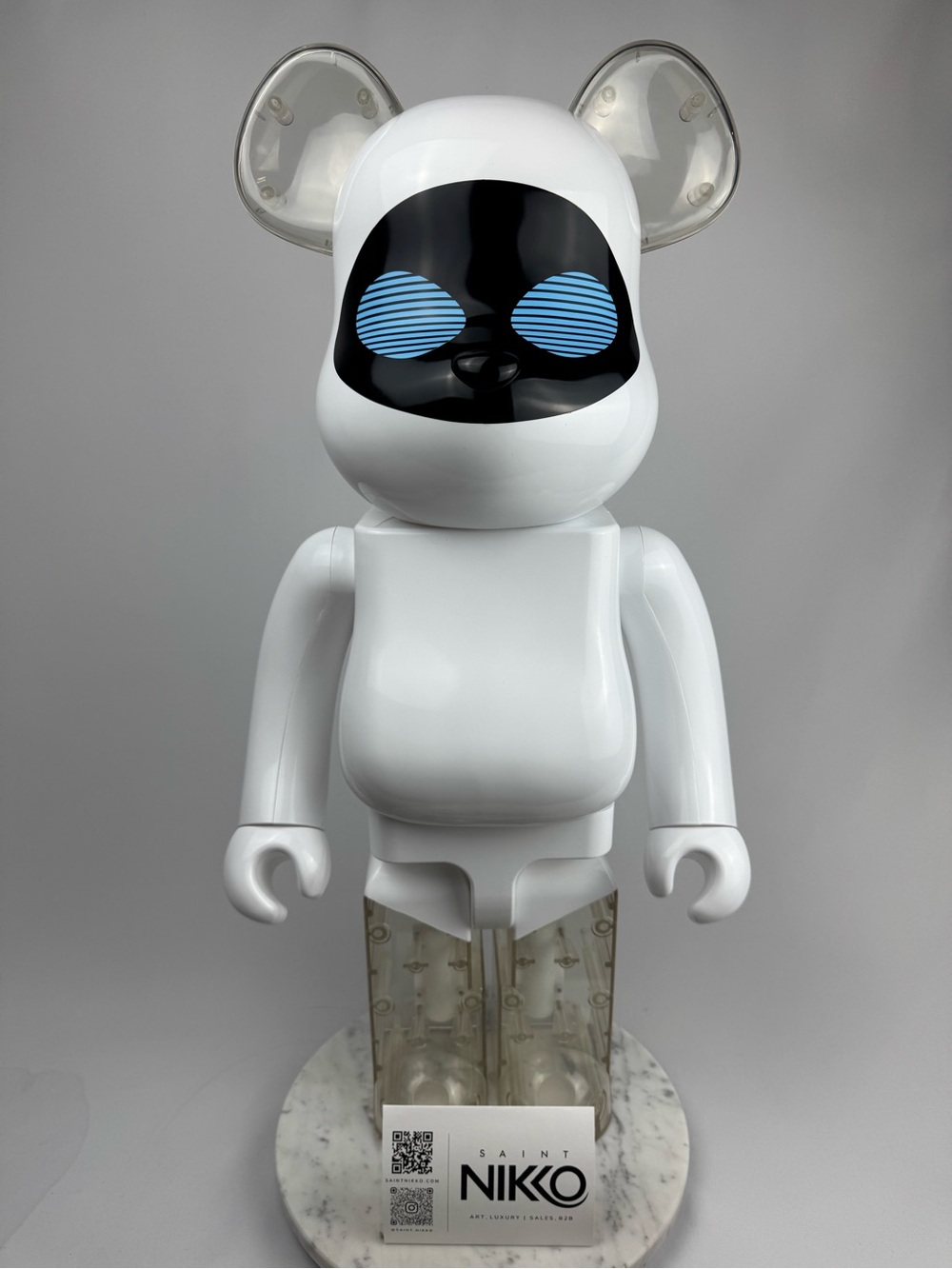 Medicom BE@RBRICK EVE 1000% Disney Pixar WALL-E Bearbrick Figure No Box